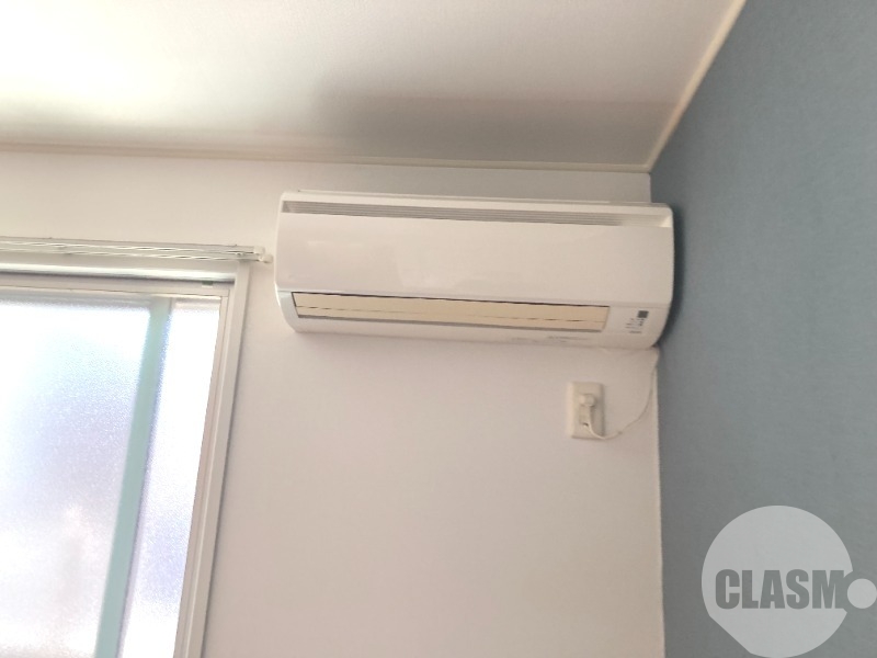 エアコンは欠かせません♪