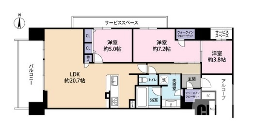 分譲マンションの賃貸です♪