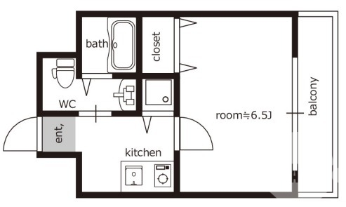 駅近セパレート♪