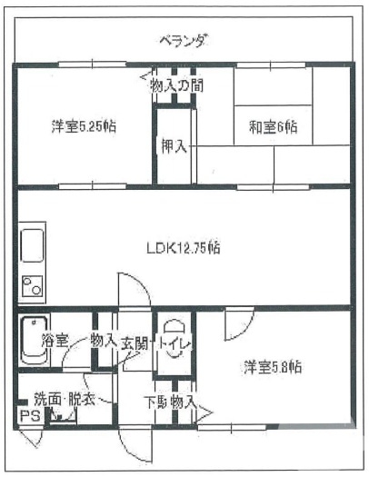 使いやすい間取り♪