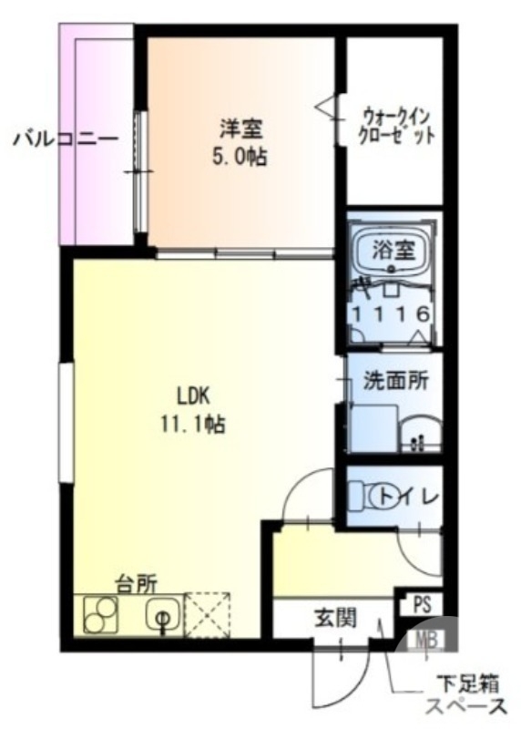全室角部屋です♪