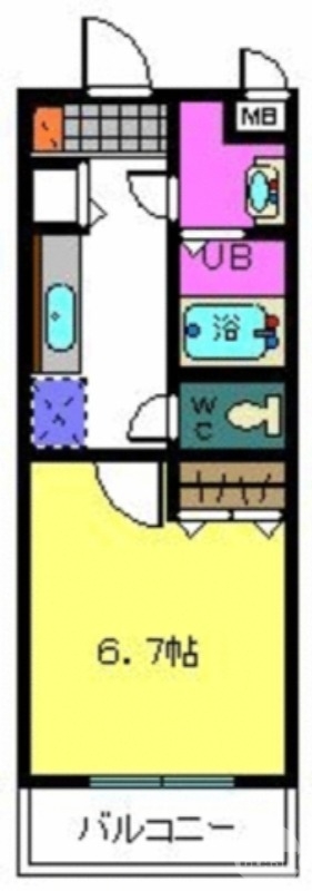 セパレートタイプのお部屋です♪