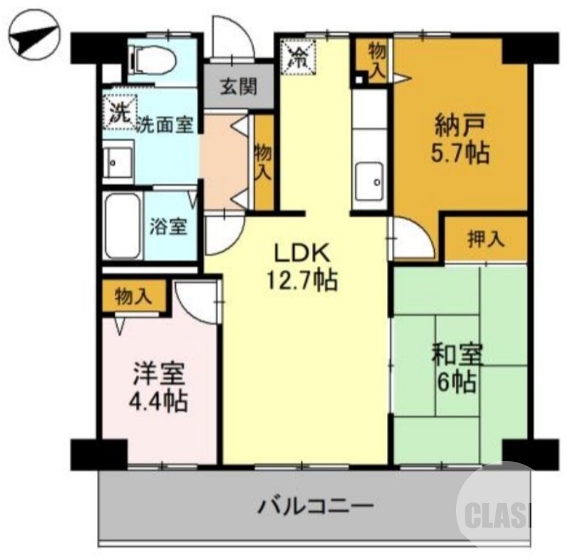 使いやすい間取り♪