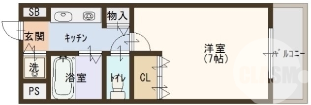 バルコニー南向きです♪