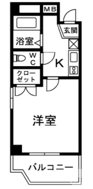 バストイレセパレートタイプのお部屋です♪