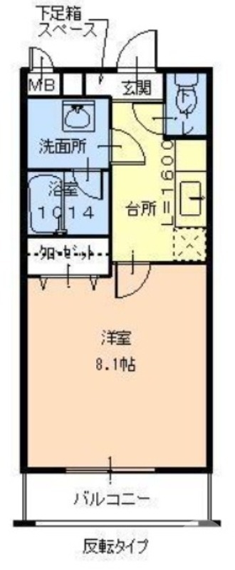 セパレートタイプのお部屋です♪