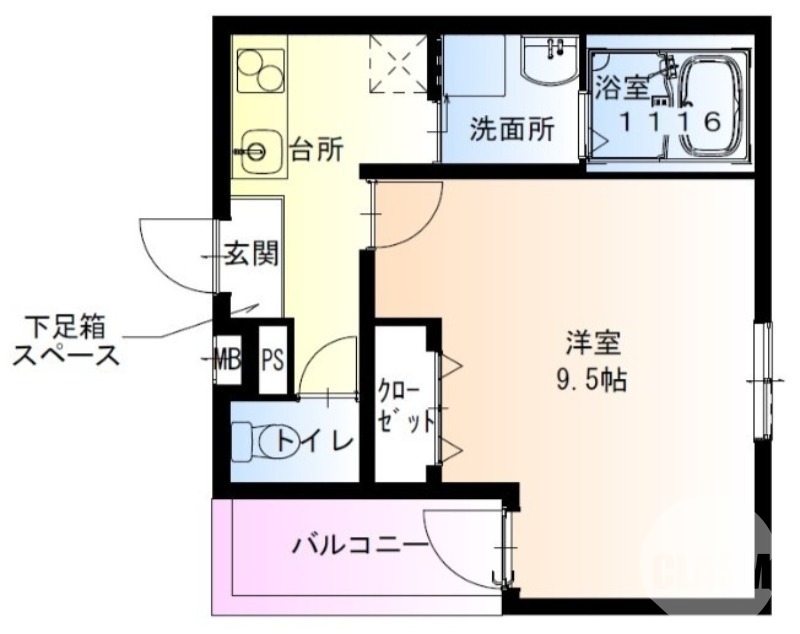 全室角部屋です♪