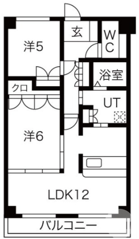 南東向きバルコニー♪