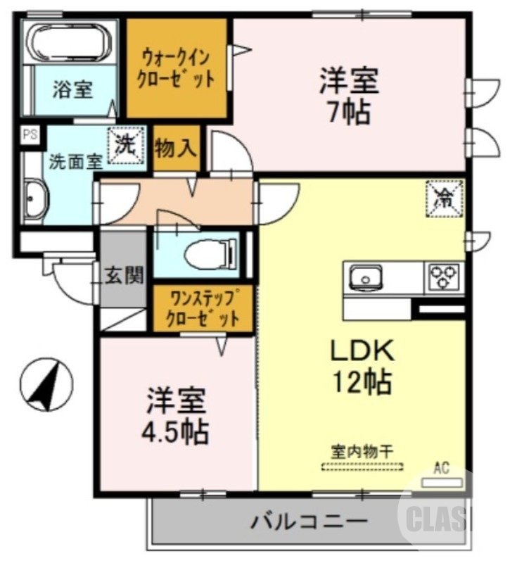 全室角部屋です♪