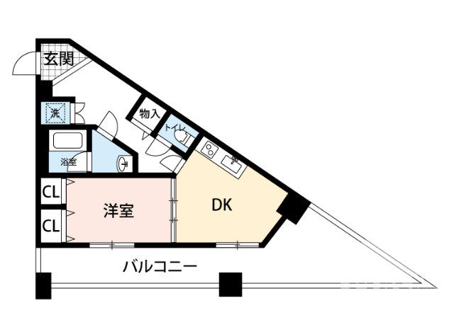 広々バルコニー！