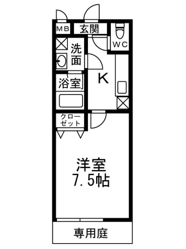 セパレートタイプのお部屋です♪