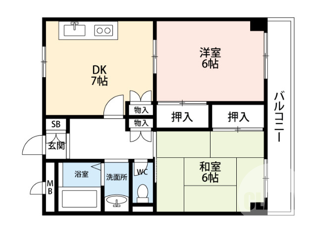 エアコン有り♪