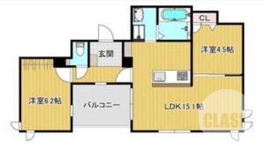 ペット（小型犬・猫）飼育可♪