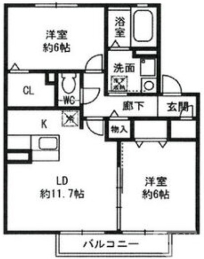 オール洋室♪たっぷり収納♪