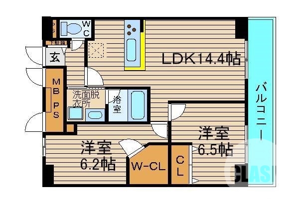 オール洋室・たっぷり収納！