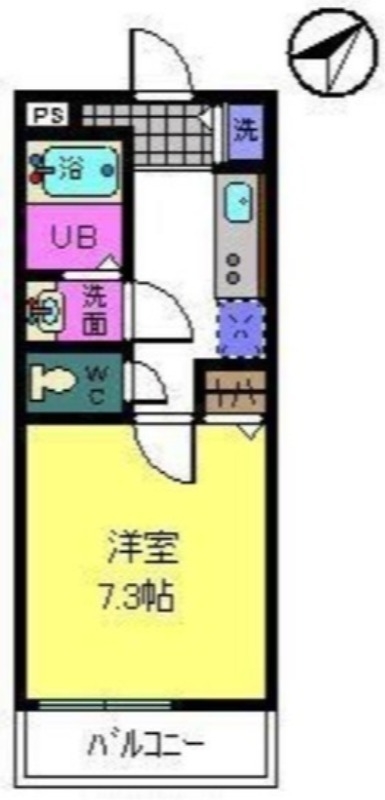 セパレートタイプのお部屋です♪