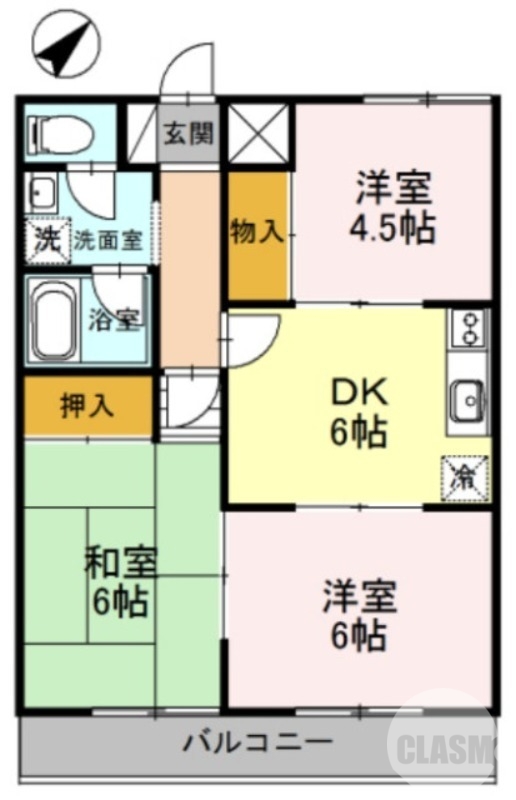 使いやすい間取りです♪
