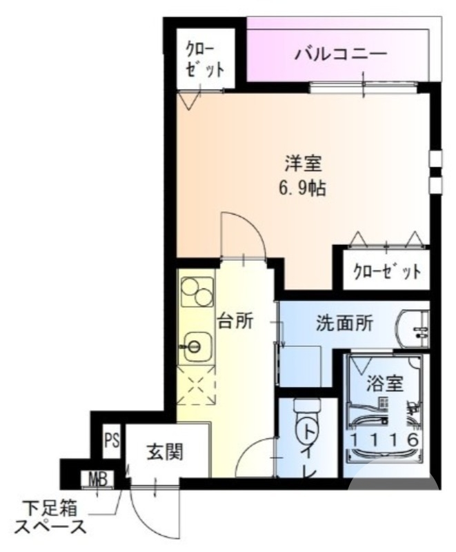 全室角部屋です♪