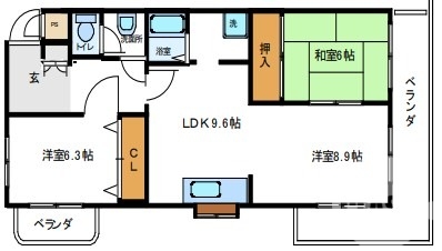 広々３ＬＤＫ♪