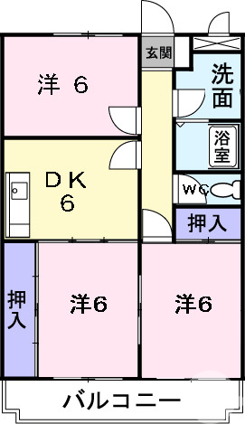 南向きで日当たり良好♪