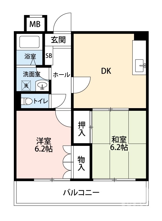 使いやすい間取り♪