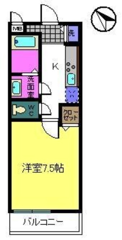 セパレートタイプのお部屋です♪