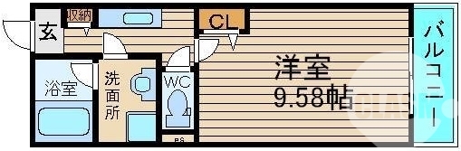 セパレートタイプのお部屋です♪