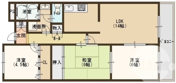 広々３ＬＤＫ♪