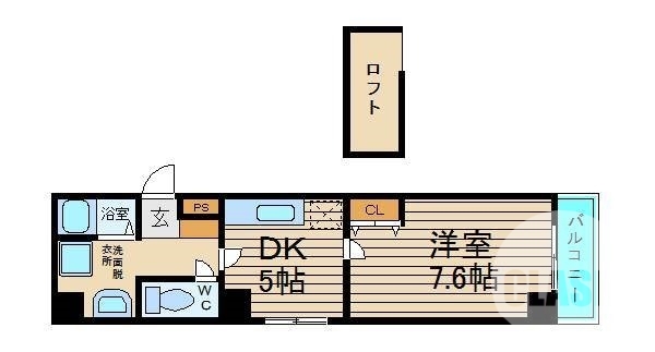 ロフト付きで開放感が有ります♪
