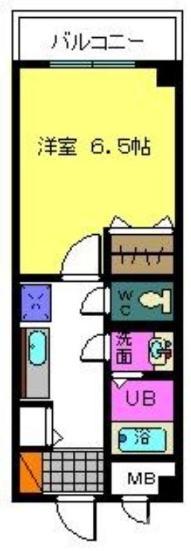 セパレートタイプのお部屋です♪