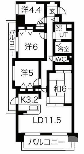 使いやすい間取りです！