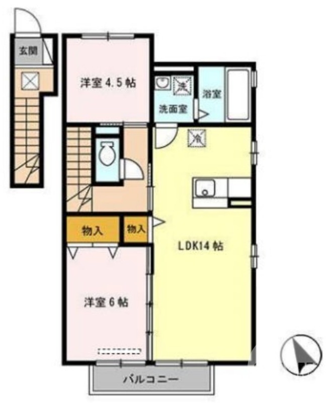 全室角部屋です♪