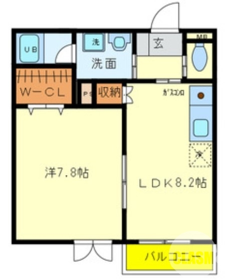 南向きバルコニー♪