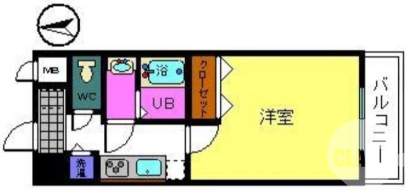 セパレートタイプのお部屋です♪