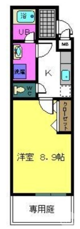 セパレートタイプのお部屋です♪