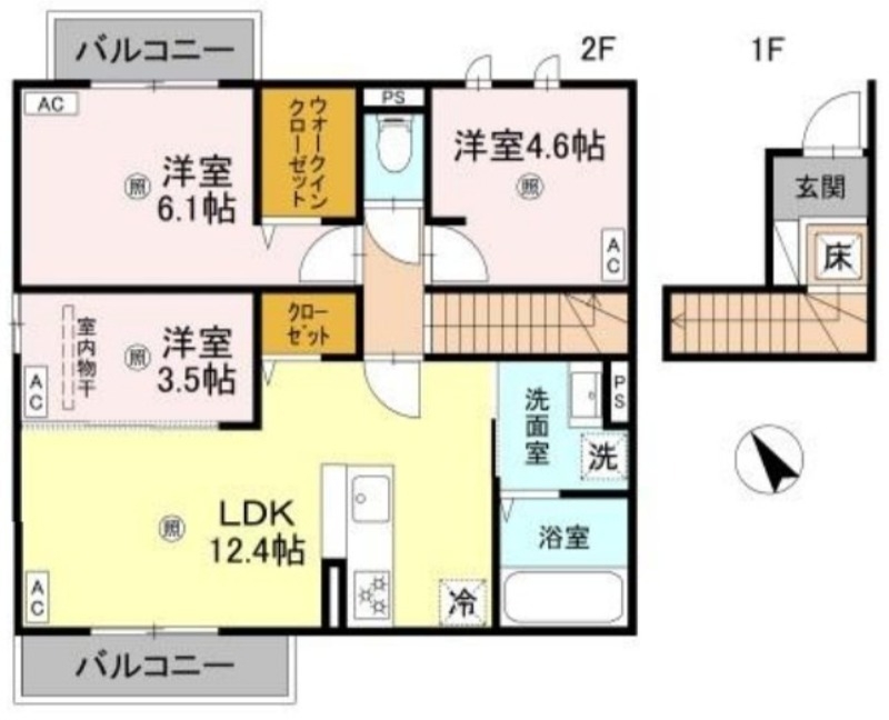 １フロア１戸タイプ♪