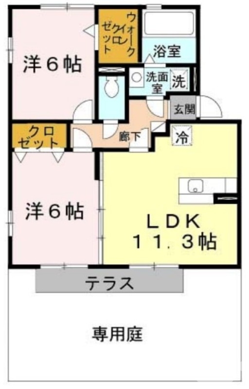 専用庭が人気です♪
