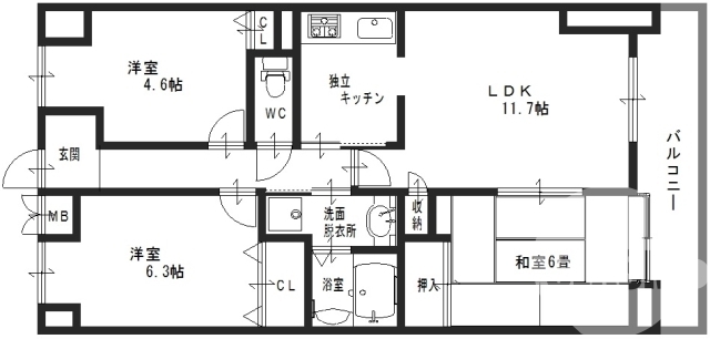 分譲賃貸です♪