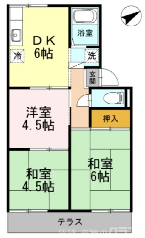 角部屋です♪
