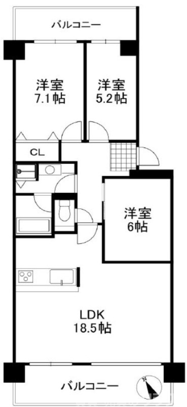 全居室フローリング♪