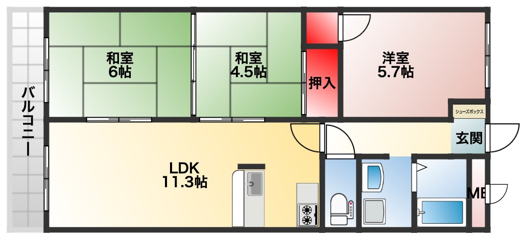 間取図