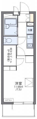 代表的な間取のため実際の間取とは異なる場合があります