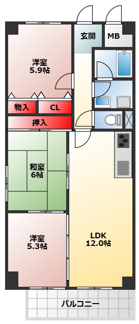 間取図