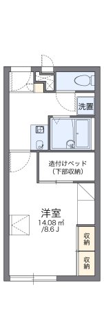 代表的な間取のため実際の間取とは異なる場合があります