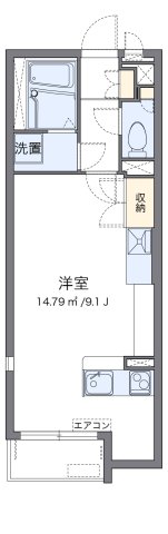代表的な間取のため実際の間取とは異なる場合があります