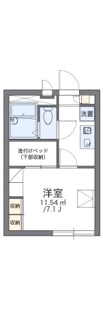 代表的な間取のため実際の間取とは異なる場合があります