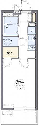 代表的な間取のため実際の間取とは異なる場合があります