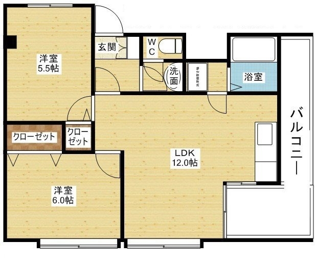 窓が大きく採光ジュウブンです♪