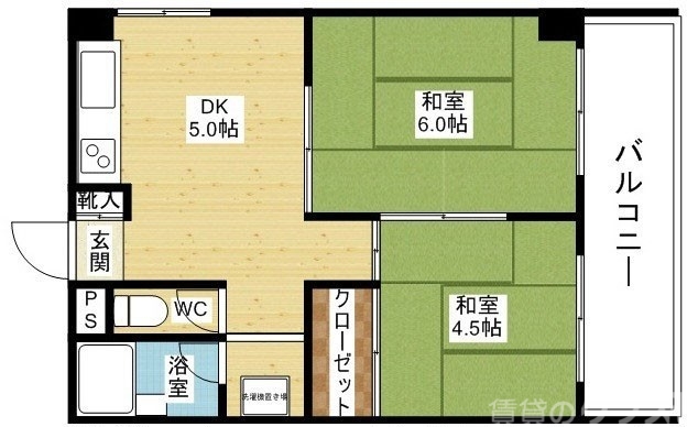 数値以上に広さを感じて頂けます!