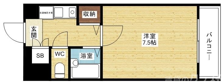 お風呂・トイレがセパレートです。